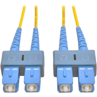 Picture of Tripp Lite 10M Duplex Singlemode 9/125 Fiber Optic Patch Cable SC/SC 33' 33ft 10 Meter