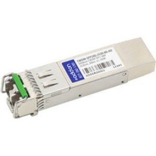 Picture of AddOn Cisco CWDM-SFP10G-1530-80 Compatible TAA Compliant 10GBase-CWDM SFP+ Transceiver (SMF, 1530nm, 80km, LC, DOM)