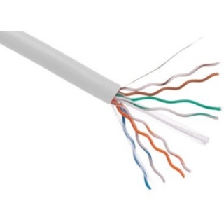Picture of Axiom CAT6A 23AWG 4-Pair Solid Conductor 650MHz Bulk Cable Spool 1000FT (White)