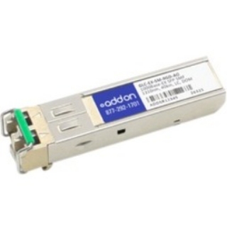 Picture of AddOn Cisco GLC-EX-SM-RGD Compatible TAA Compliant 1000Base-EX SFP Transceiver (SMF, 1310nm, 40km, LC, DOM, Rugged)