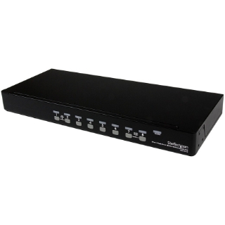 Picture of StarTech.com 8 Port 1U Rackmount USB PS/2 KVM Switch with OSD