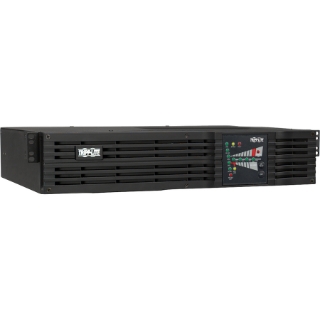 Picture of Tripp Lite UPS Smart Online 2200VA 1600W Rackmount 110V/120V USB DB9 Preinstalled WEBCARDLX 2URM