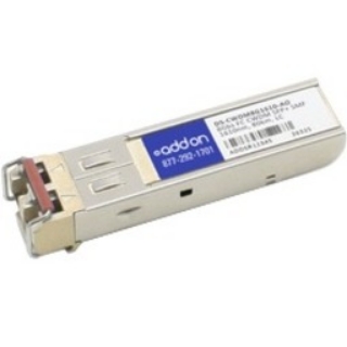 Picture of AddOn Cisco DS-CWDM8G1610 Compatible TAA Compliant 8GBase-CWDM Fibre Channel SFP+ Transceiver (SMF, 1610nm, 40km, LC)