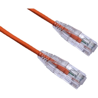 Picture of Axiom 9FT CAT6A BENDnFLEX Ultra-Thin Snagless Patch Cable 650mhz (Orange)