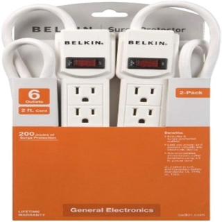 Picture of Belkin F5C048-2 6-Outlets Surge Suppressor