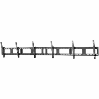 Picture of StarTech.com Triple-Display TV Wall Mount - Menu Board Mount - Landscape - For 40" to 50" VESA Mount Displays - 5 Tilt Settings - Digital Signage Mount - Triple Monitor Wall Bracket
