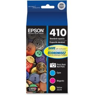 Picture of Epson DURABrite Ultra 410 Original Ink Cartridge - Photo Black, Cyan, Magenta, Yellow