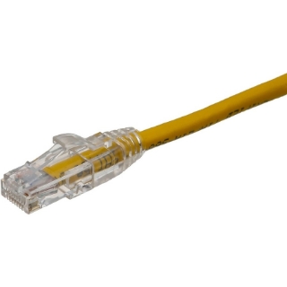 Picture of Axiom 12FT CAT6 UTP 550mhz Patch Cable Clear Snagless Boot (Yellow) - TAA Compliant