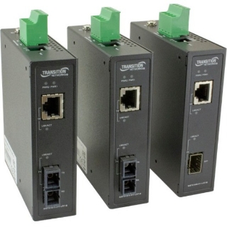 Picture of Transition Networks Unmanaged Hardened Gigabit Ethernet Media Converter