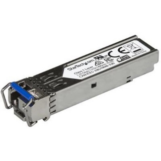 Picture of StarTech.com Juniper SFP-GE10KT14R13 Compatible SFP Module - 1000BASE-BX-D - 10 GbE Gigabit Ethernet BiDi Fiber (SMF)