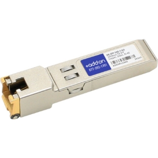 Picture of AddOn Arista Networks AR-SFP-10G-T Compatible TAA Compliant 10GBase-TX SFP+ Transceiver (Copper, 30m, RJ-45)