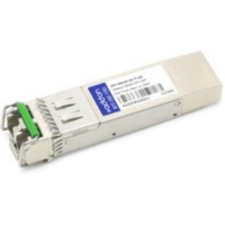 Picture of AddOn Cisco SFP-10G-ER-39.77 Compatible TAA Compliant 10GBase-DWDM 100GHz SFP+ Transceiver (SMF, 1539.77nm, 40km, LC, DOM)