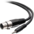 Picture of C2G 3ft 3.5mm TRS 3 Position Balanced to XLR Cable - M/F