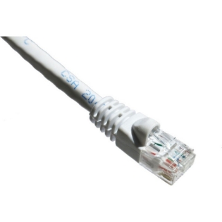 Picture of Axiom 100FT CAT6 550mhz S/FTP Shielded Patch Cable Molded Boot (White)