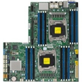 Picture of Supermicro X10DRW-E Server Motherboard - Intel C612 Chipset - Socket LGA 2011-v3 - Proprietary Form Factor