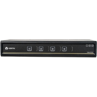 Picture of Vertiv Cybex SC900 Secure Desktop KVM Switch| 4 Port Dual-Head| DVI-I| TAA