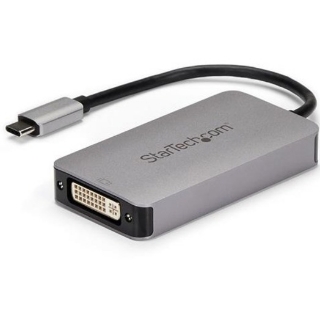 Picture of StarTech.com USB-C to DVI Adapter - Dual-Link Connectivity - Digital Only - Active Conversion - USB Type-C Dual-Link Video Converter - 2560x1600