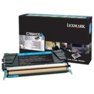 Picture of Lexmark Original Toner Cartridge - Cyan