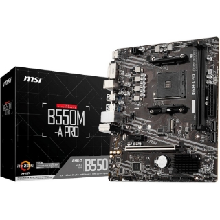 Picture of MSI B550M-A PRO MATX Motherboard DVI, HDMI