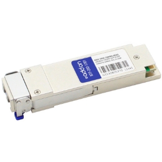 Picture of AddOn Arista Networks QSFP-100G-CWDM4 Compatible TAA Compliant 100GBase-CWDM QSFP28 Transceiver (SMF, 1270nm to 1330nm, 2km, LC, DOM)