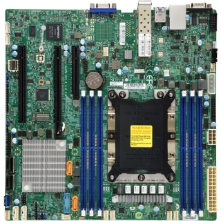 Picture of Supermicro X11SPM-TPF Server Motherboard - Intel C622 Chipset - Socket P LGA-3647 - Micro ATX