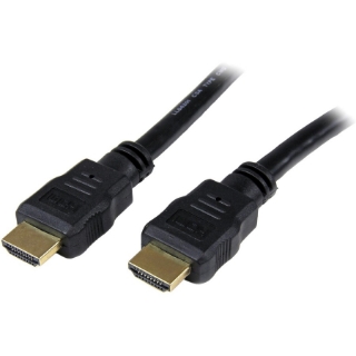 Picture of StarTech.com 16.4ft/5m HDMI Cable, 4K High Speed HDMI Cable with Ethernet, Ultra HD 4K 30Hz Video/HDMI 1.4 Cable, HDMI Monitor Cord, Black