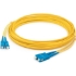 Picture of AddOn 50m SC (Male) to SC (Male) Yellow OS2 Duplex Fiber OFNR (Riser-Rated) Patch Cable