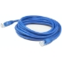 Picture of AddOn 40ft RJ-45 (Male) to RJ-45 (Male) Straight Blue Cat6 UTP PVC Copper Patch Cable