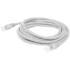 Picture of AddOn 12ft RJ-45 (Male) to RJ-45 (Male) White Cat6 Straight UTP PVC Copper Patch Cable