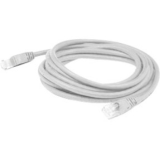 Picture of AddOn 3ft RJ-45 (Male) to RJ-45 (Male) Straight White Cat5e UTP PVC Copper Patch Cable