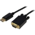 Picture of StarTech.com 10ft (3m) DisplayPort to VGA Cable, Active DisplayPort to VGA Adapter Cable, 1080p Video, DP to VGA Monitor Converter Cable