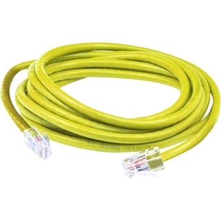 Picture of AddOn 25ft RJ-45 (Male) to RJ-45 (Male) Yellow Cat5e UTP PVC Copper Patch Cable.