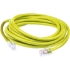 Picture of AddOn 25ft RJ-45 (Male) to RJ-45 (Male) Yellow Cat5e UTP PVC Copper Patch Cable.