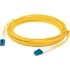 Picture of AddOn 10m LC (Male) to LC (Male) Yellow OM4 Duplex Plenum-Rated Fiber Patch Cable