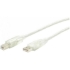 Picture of StarTech.com 6 ft Clear A to B USB 2.0 Cable - M/M