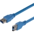 Picture of StarTech.com 1 ft SuperSpeed USB 3.0 Cable A to B - M/M