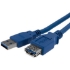 Picture of StarTech.com 1m Blue SuperSpeed USB 3.0 Extension Cable A to A - M/F