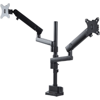 Picture of StarTech.com Desk Mount Dual Monitor Arm, Height Adjustable Full Motion Monitor Mount for 2x VESA Displays up to 32"/17lb, Stackable Arms