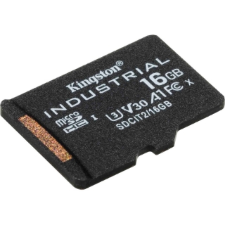 Picture of Kingston Industrial 16 GB Class 10/UHS-I (U3) V30 microSDHC