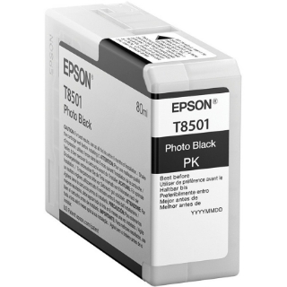 Picture of Epson UltraChrome HD T850 Original Ink Cartridge - Photo Black