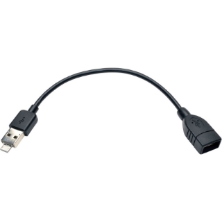 Picture of Tripp Lite 6 Inch USB 2.0 OTG Cable with 2-in-1 Connector Combo USB-A to USB Micro-B M/F