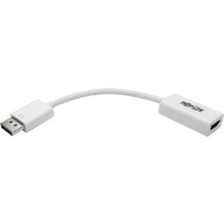 Picture of Tripp Lite 6" DisplayPort to HDMI 2.0 Active Adapter Converter M/F UHD 4K @ 60Hz