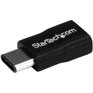 Picture of StarTech.com USB C to USB Micro B - USB Type C to USB M / F - USB 2.0 - USB C Connector - USB-C to USB Micro B Adapter