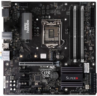 Picture of Supermicro C7B360-CB-M Desktop Motherboard - Intel B360 Chipset - Socket H4 LGA-1151 - Micro ATX