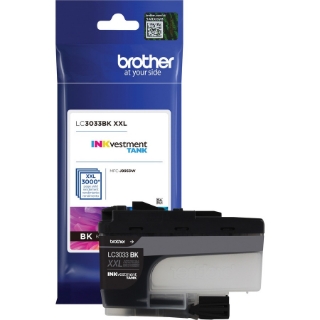 Picture of Brother Genuine LC3033BK Single Pack Super High-yield Black INKvestment Tank Ink Cartridge