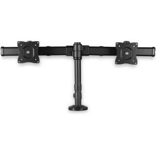 Picture of StarTech.com Desk-Mount Dual-Monitor Arm - For up to 27" Monitors - Low Profile Design - Desk-Clamp or Grommet-Hole Mount - Double Monitor Mount