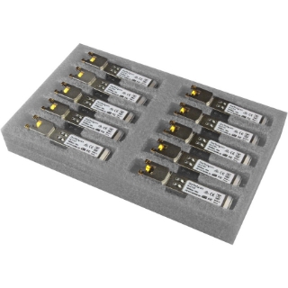 Picture of StarTech.com Cisco GLC-T Compatible SFP Module 10 Pack - 1000BASE-T - 1GE Gigabit Ethernet SFP SFP to RJ45 Cat6/Cat5e Transceiver - 100m