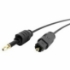 Picture of StarTech.com 10 ft Toslink to Miniplug Digital Audio Cable