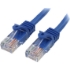 Picture of StarTech.com 25 ft Blue Snagless Cat5e UTP Patch Cable