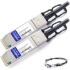 Picture of AddOn Dell DAC-QSFP28-100G-1M Compatible TAA Compliant 100GBase-CU QSFP28 to QSFP28 Direct Attach Cable (Passive Twinax, 1m)